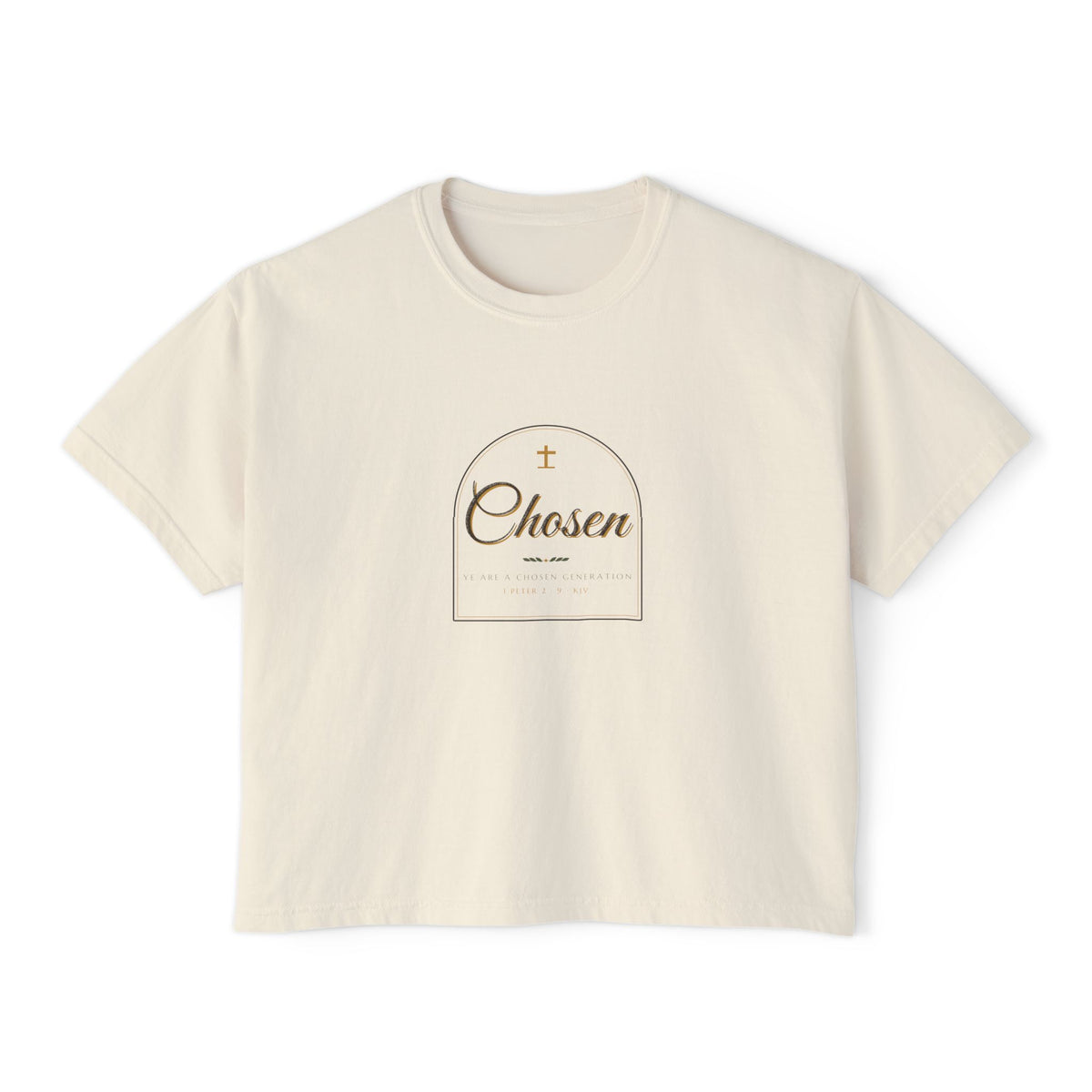 Chosen Women's Boxy Tee — Talitha Thread Co.