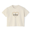 Heart Script Women's Boxy Tee — Talitha Thread Co.