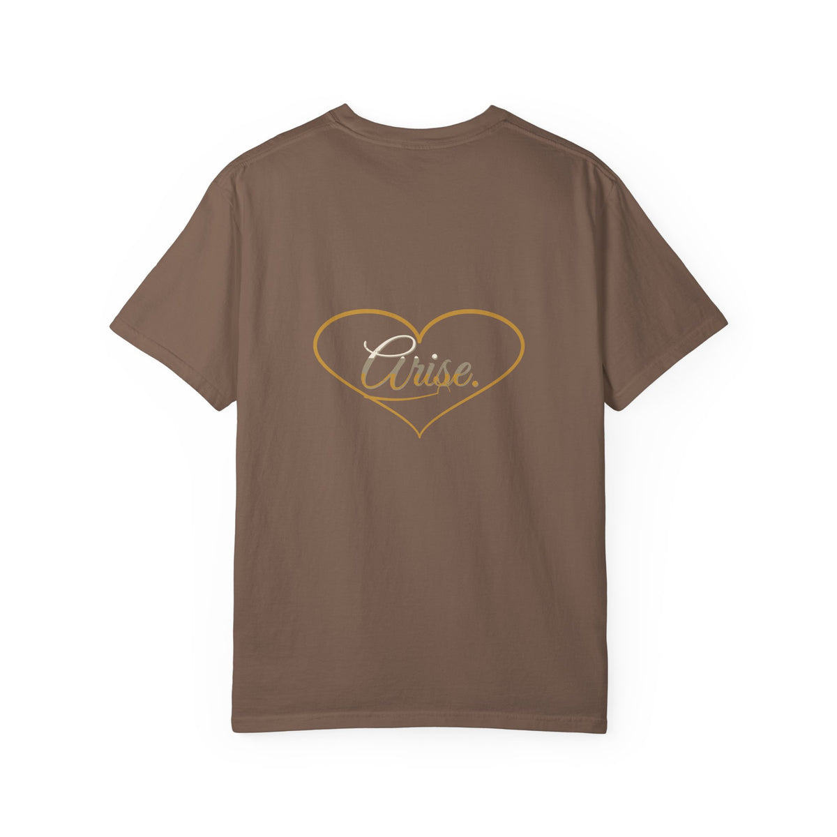 Arise. Combo Tee (Back Print + Chest Hit) — Talitha Thread Co.