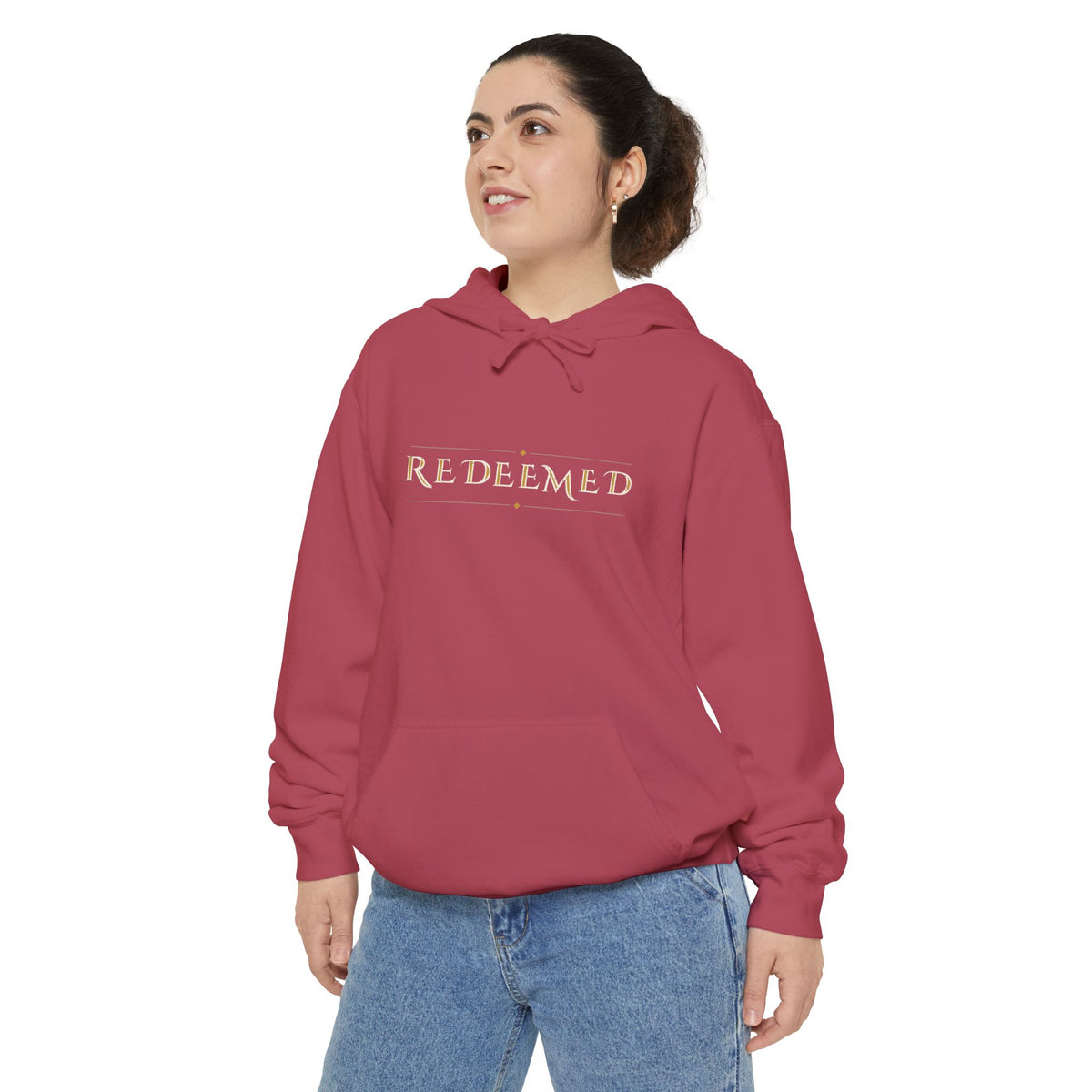 Redeemed Hoodie — faith apparel by Talitha Thread Co.
