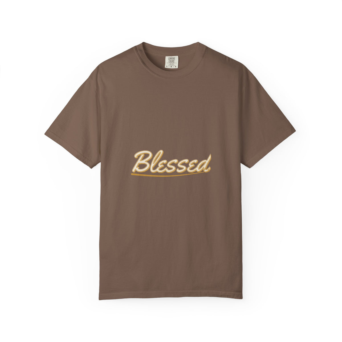 Blessed — Brush Sign Hand Tee — Talitha Thread Co.