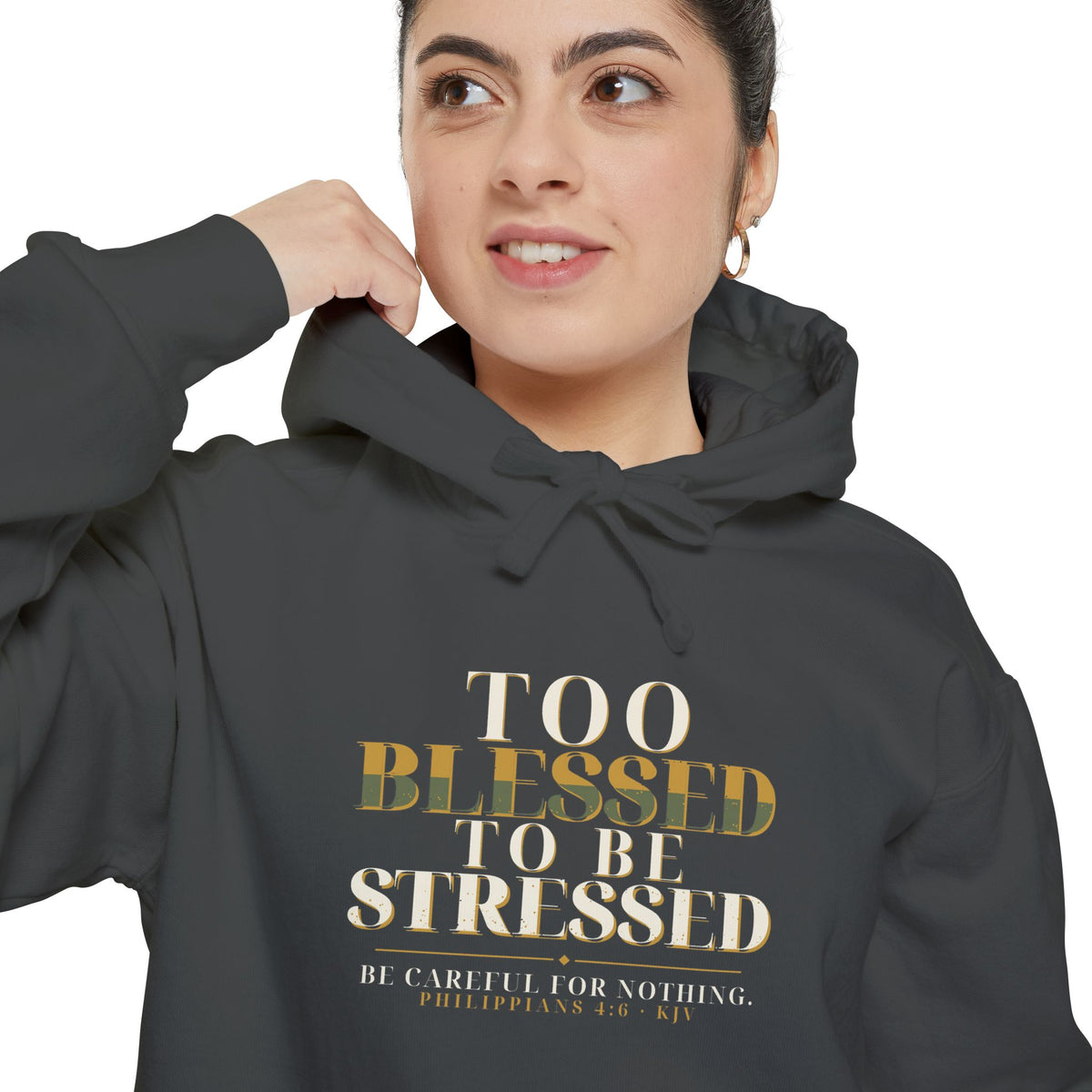 Serif Statement Hoodie — Talitha Thread Co.
