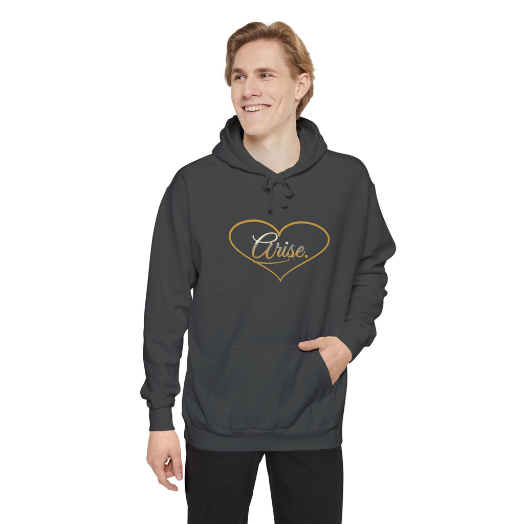 Arise. Hoodie — faith apparel by Talitha Thread Co.