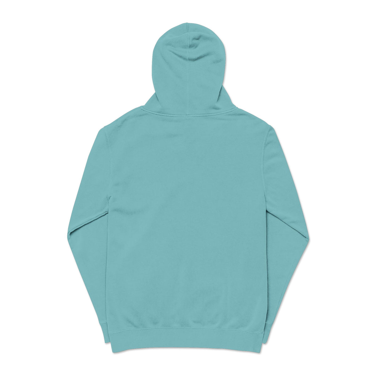 Blessed — Heart Script Pigment-Dyed Hoodie — Talitha Thread Co.