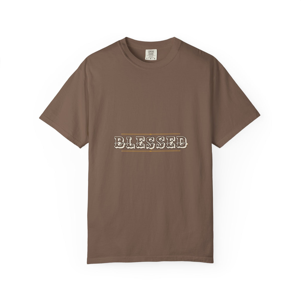 Blessed — Engraved Tuscan Caps Tee — Talitha Thread Co.