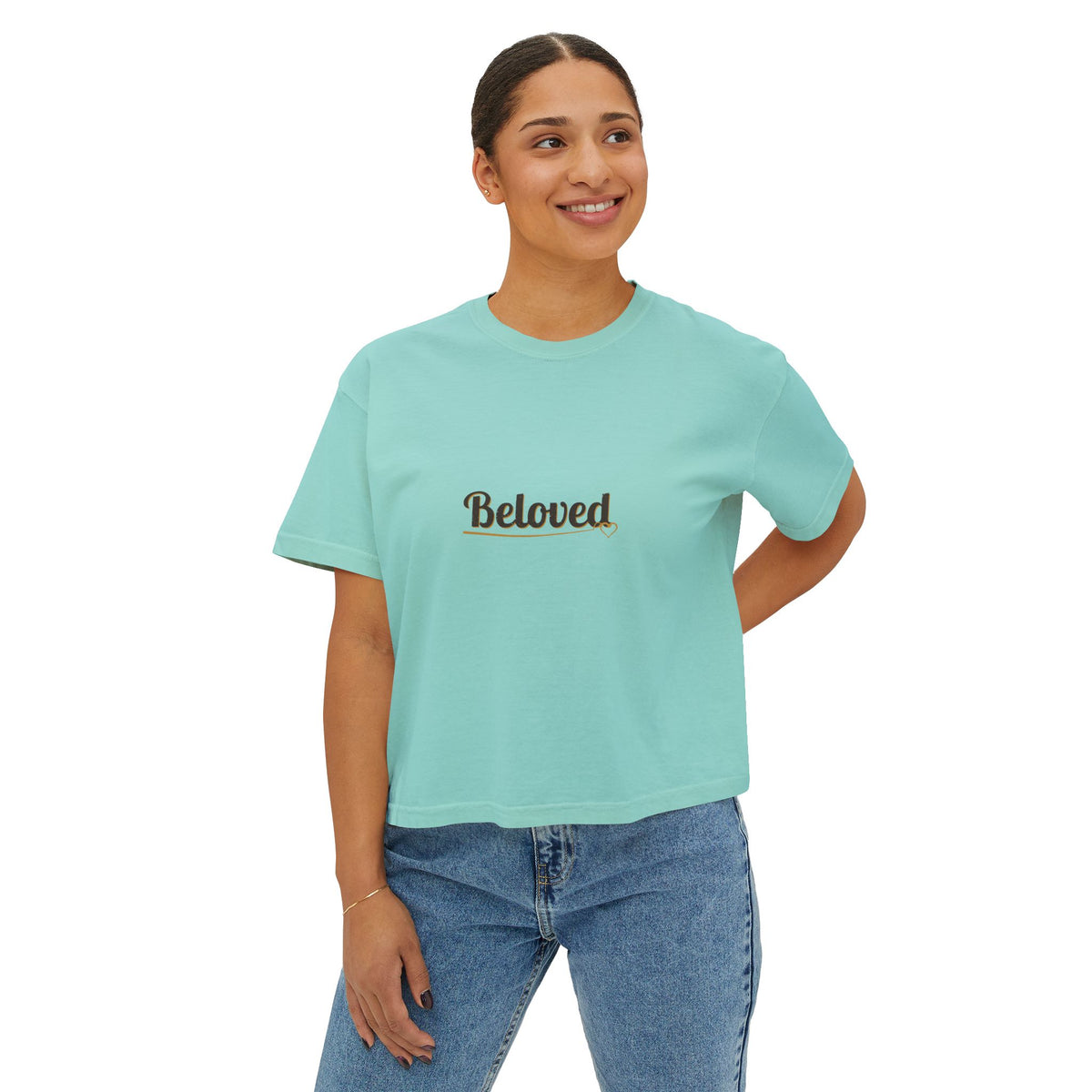 Beloved Women's Boxy Tee — Talitha Thread Co.