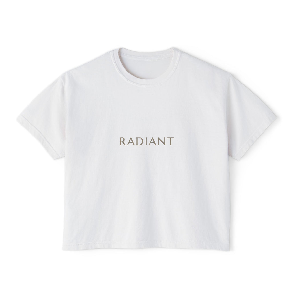 Radiant Women's Boxy Tee — Talitha Thread Co.