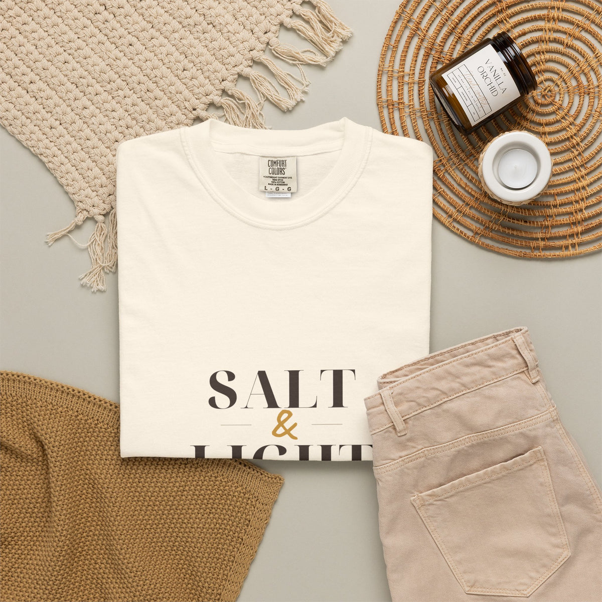 Salt & Light Tee — Talitha Thread Co.