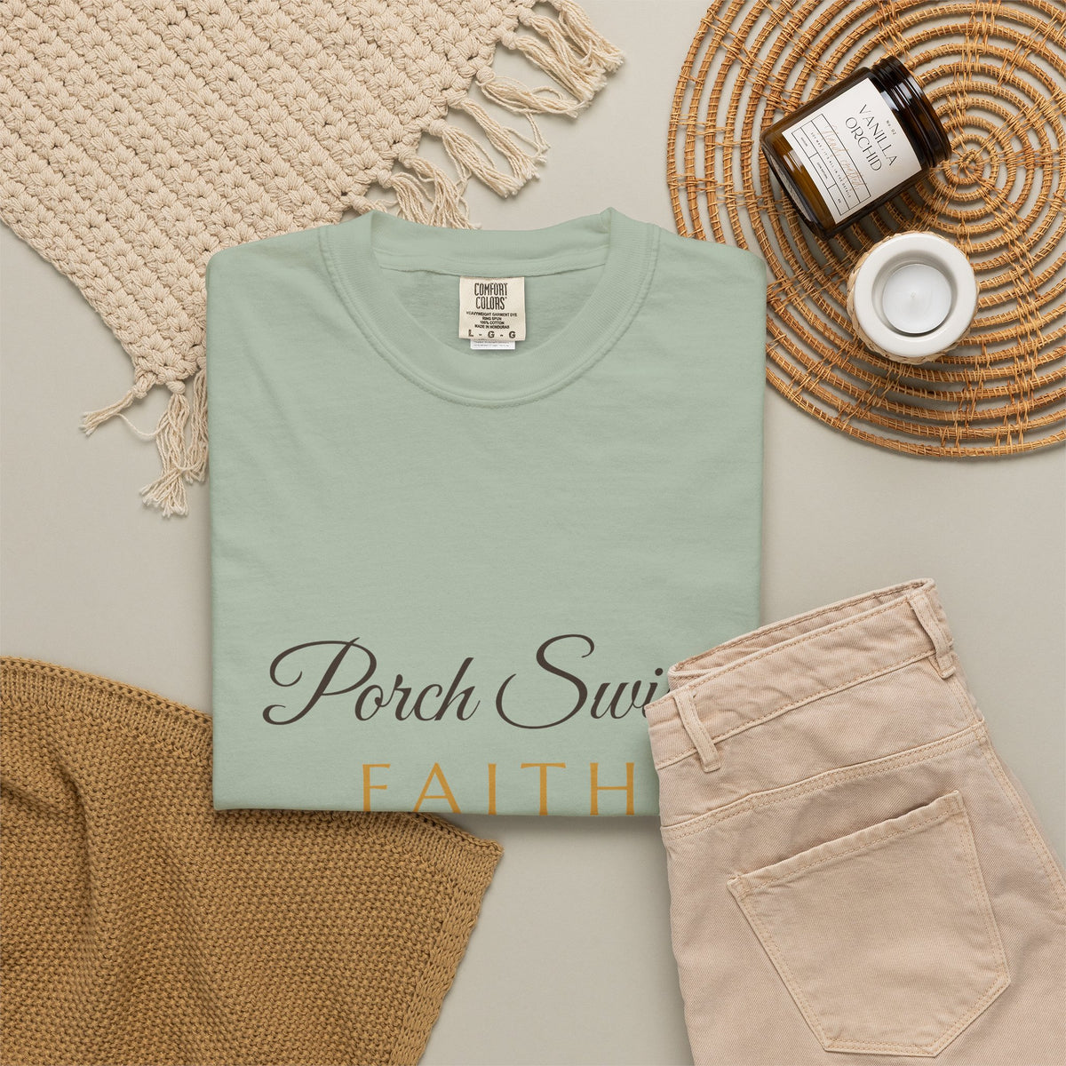 Southern Soul — Porch Swing Faith Tee — Talitha Thread Co.