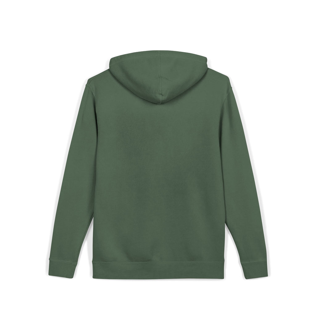 Blessed — Heart Script Pigment-Dyed Hoodie — Talitha Thread Co.