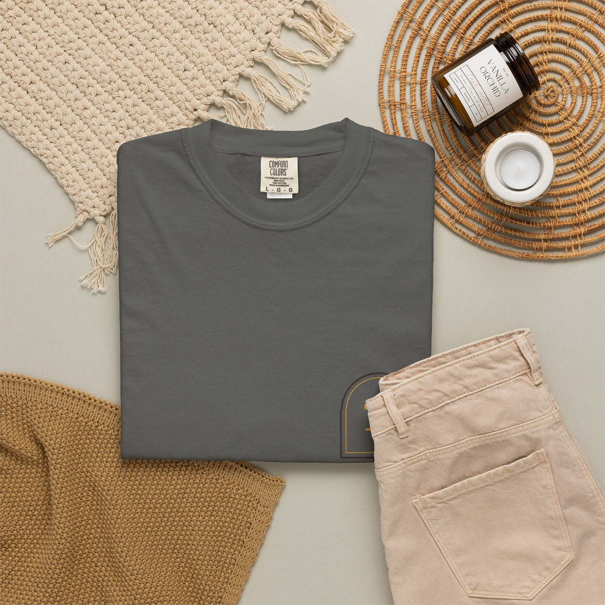 Chosen Combo Tee (Back Print + Chest Hit) — Talitha Thread Co.
