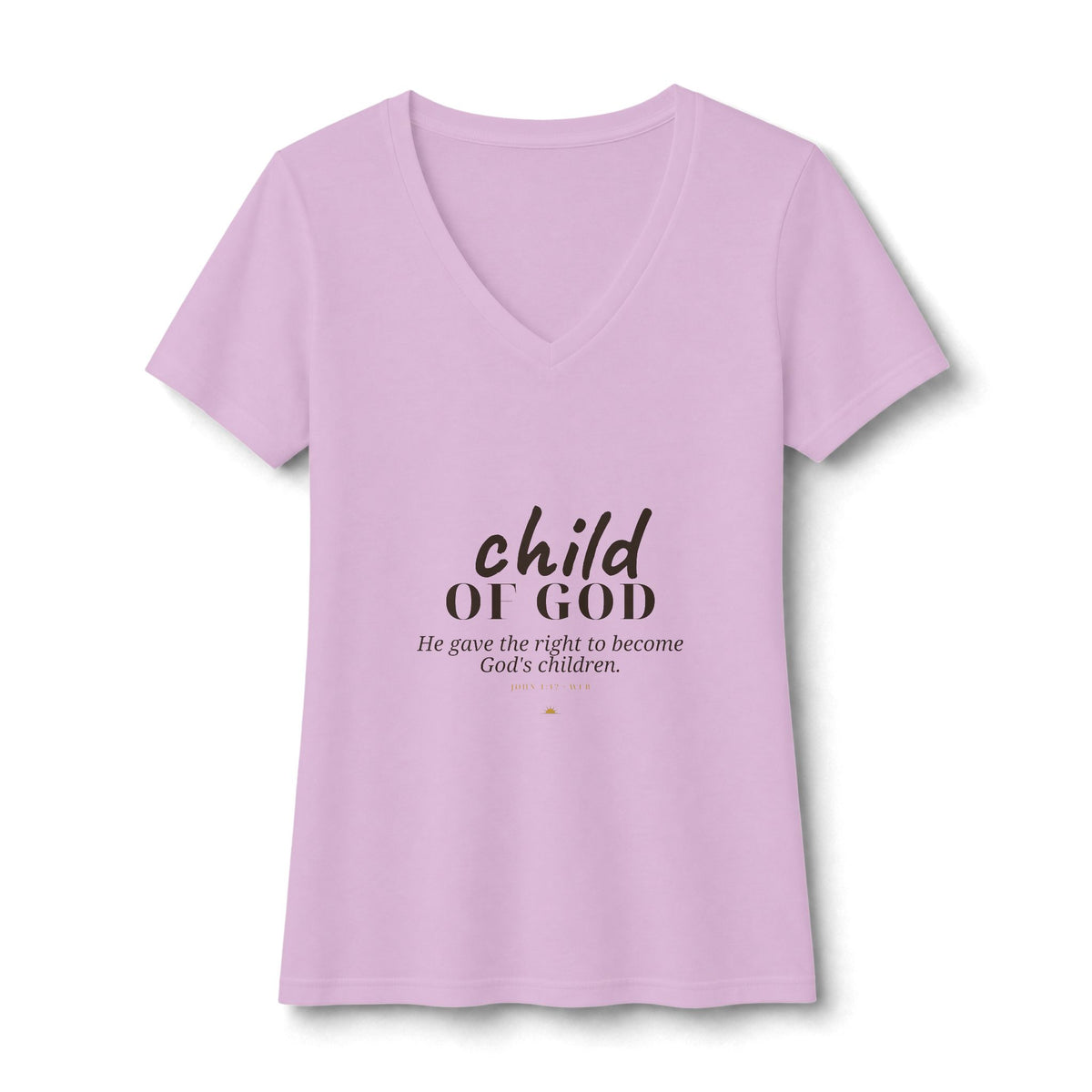 Child Of God V-Neck Tee — Talitha Thread Co.