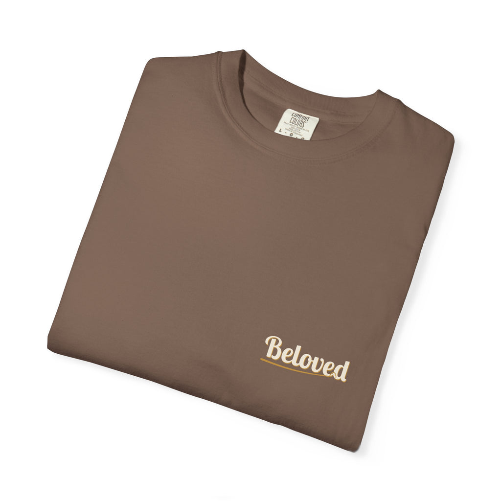 Beloved Combo Tee (Back Print + Chest Hit) — Talitha Thread Co.
