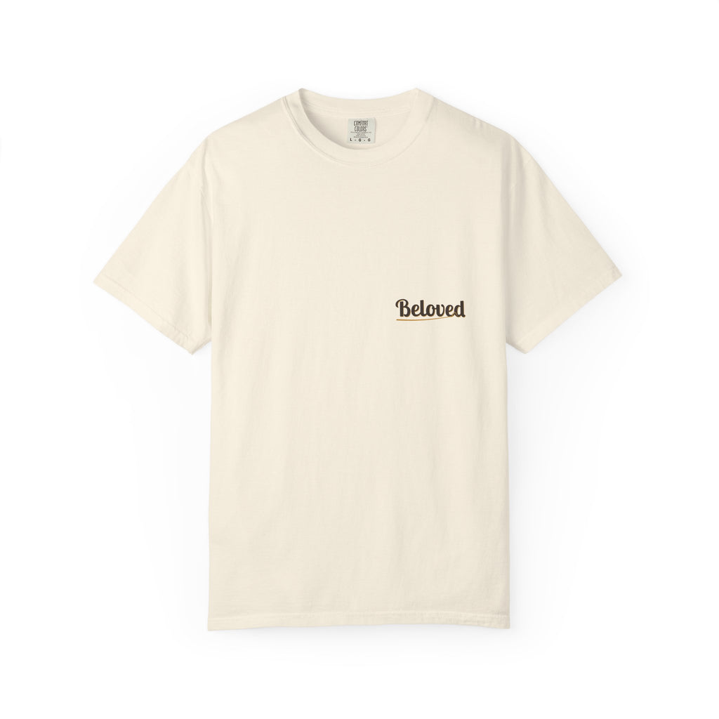 Beloved Combo Tee (Back Print + Chest Hit) — Talitha Thread Co.
