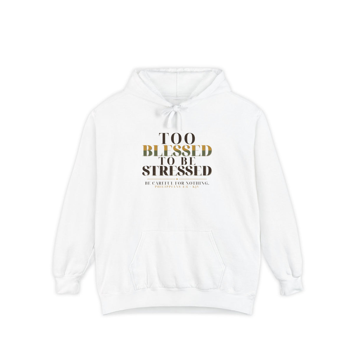 Serif Statement Hoodie — Talitha Thread Co.
