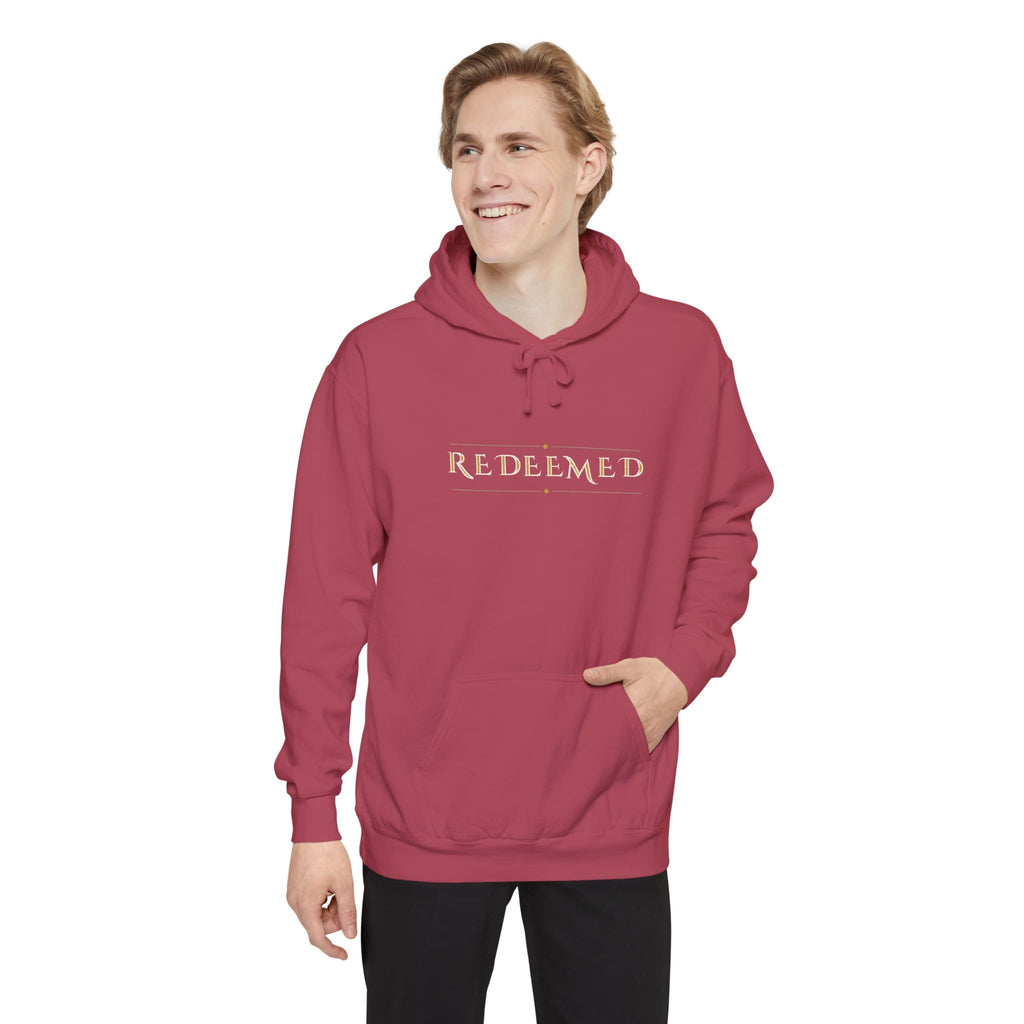 Redeemed Hoodie — faith apparel by Talitha Thread Co.