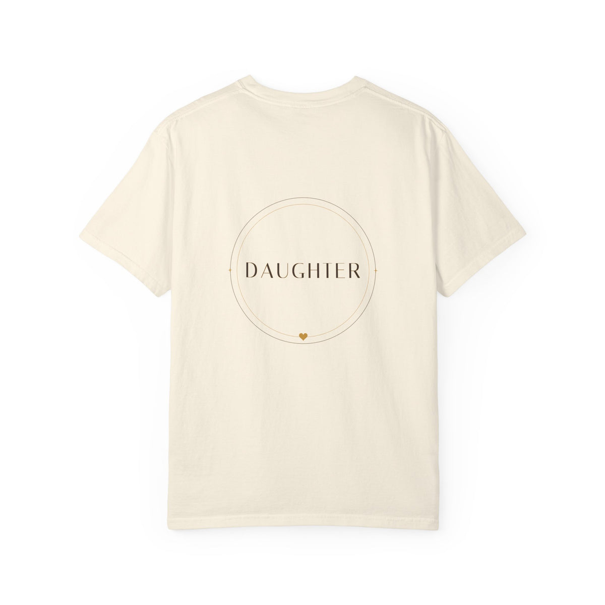 Daughter Combo Tee (Back Print + Chest Hit) — Talitha Thread Co.