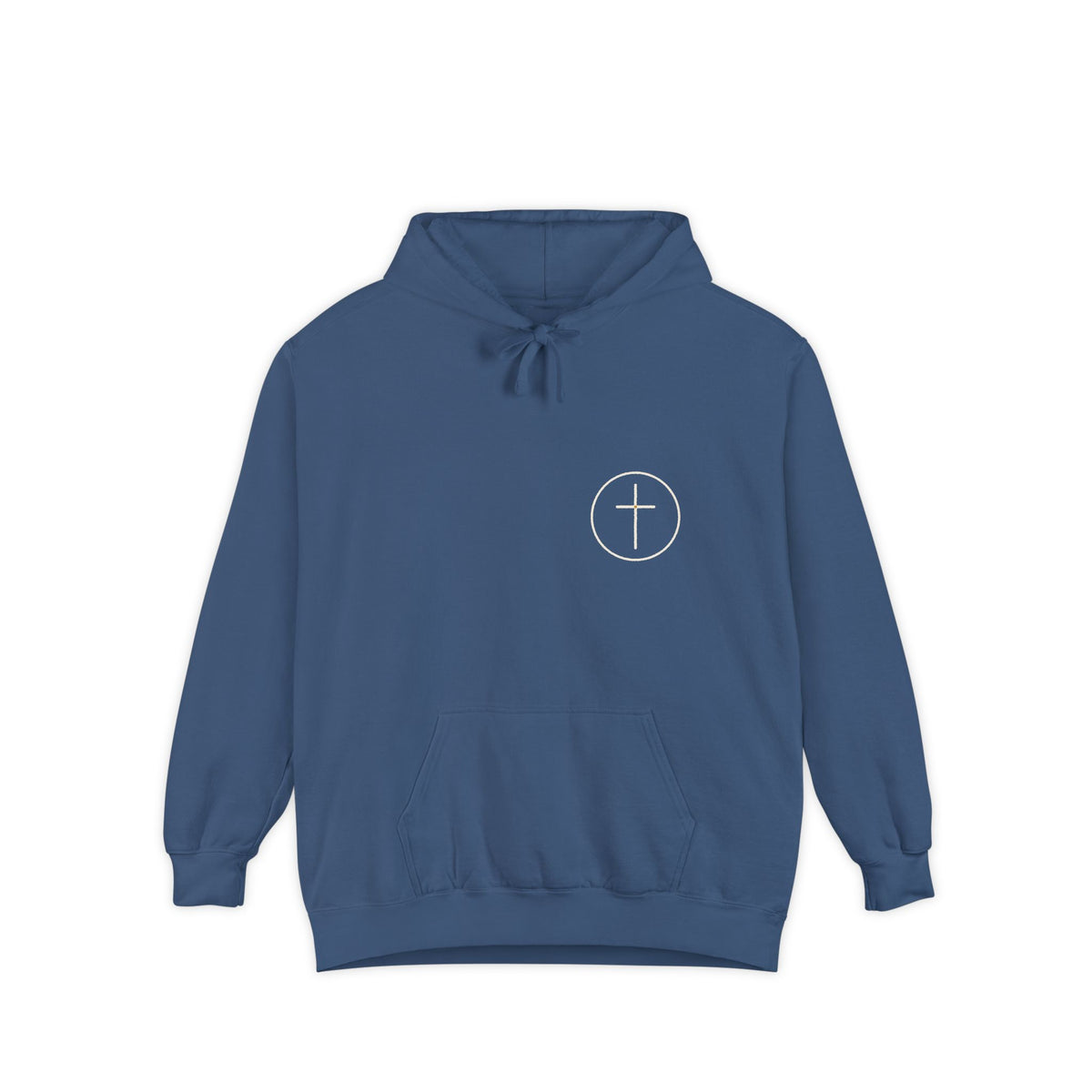 Line Cross Hoodie — faith apparel by Talitha Thread Co.