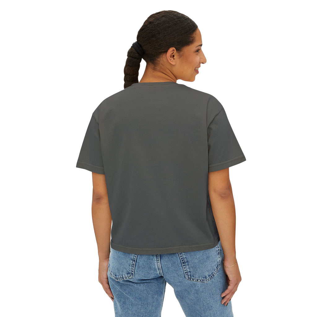 Heart Script Women's Boxy Tee — Talitha Thread Co.