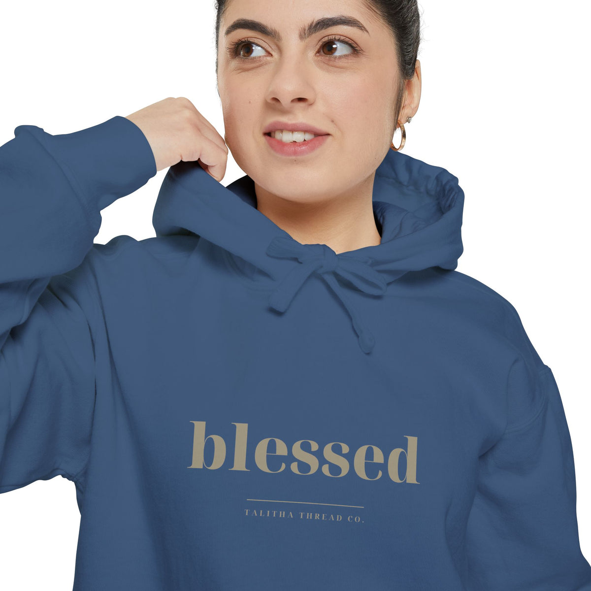 Blessed Hoodie — Talitha Thread Co.