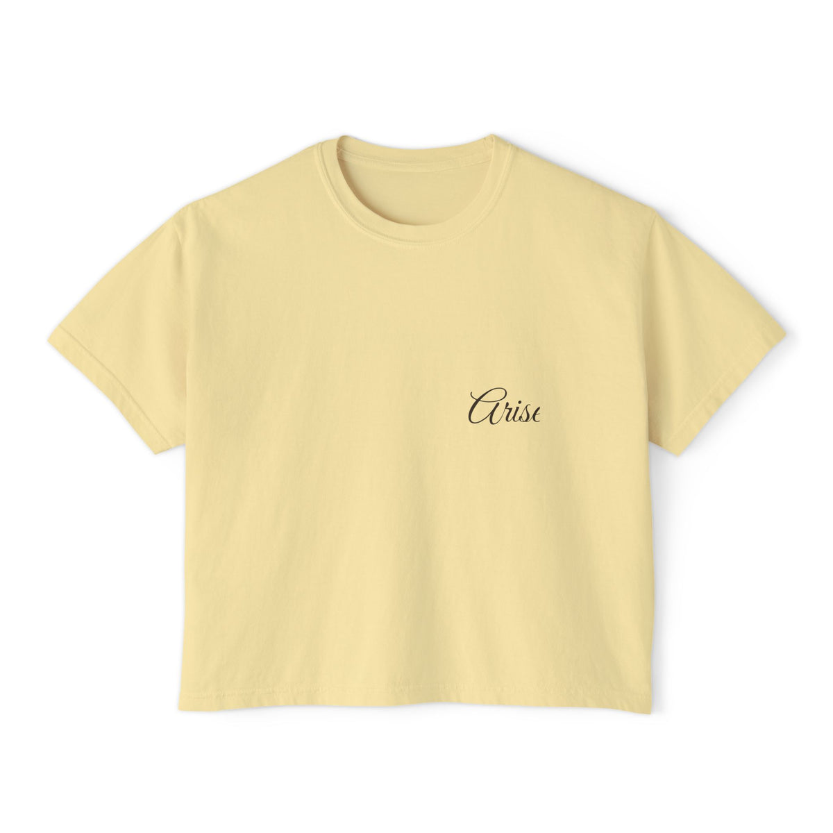 Arise. Badge Women's Boxy Tee — Talitha Thread Co.