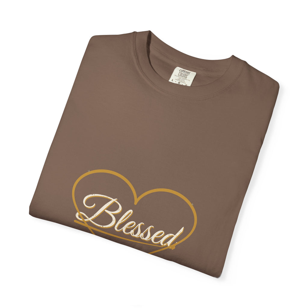 Blessed — Heart Script Tee — Talitha Thread Co.