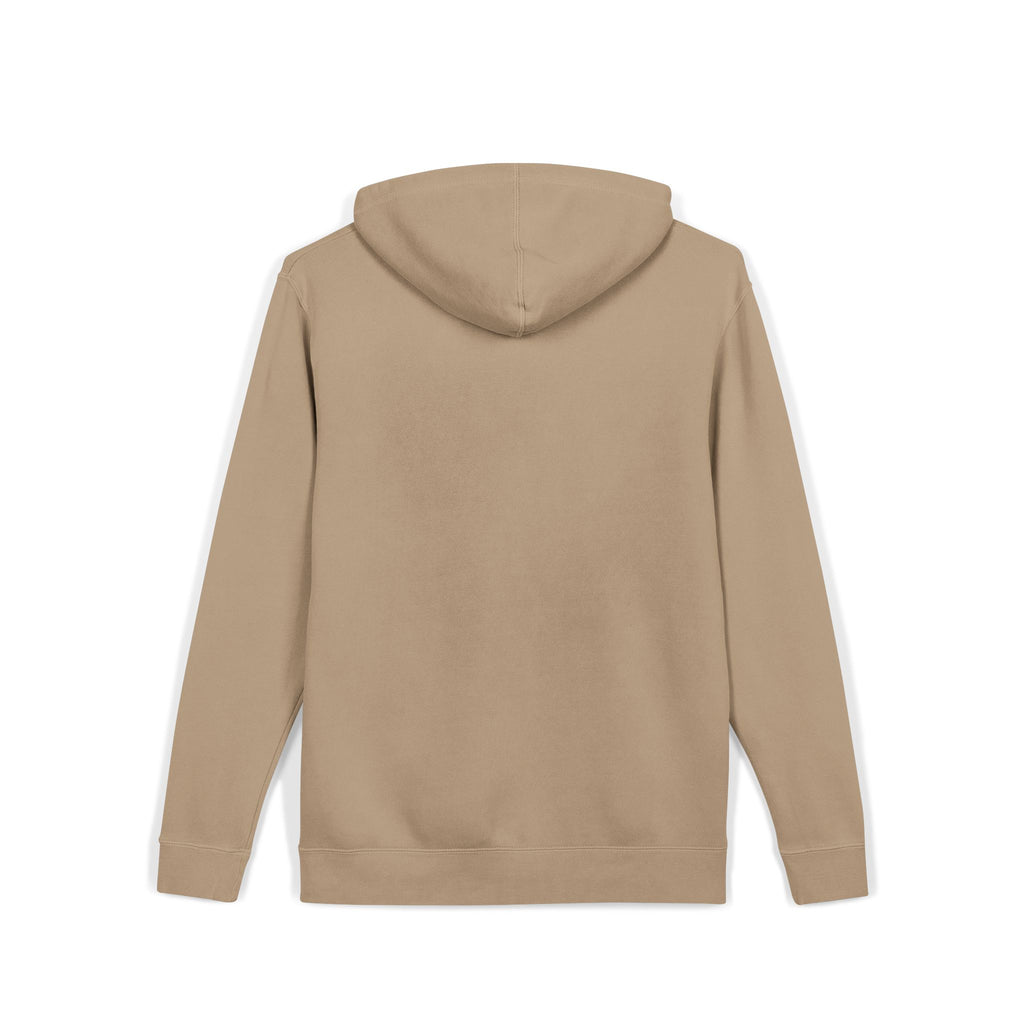 Blessed — Heart Script Pigment-Dyed Hoodie — Talitha Thread Co.