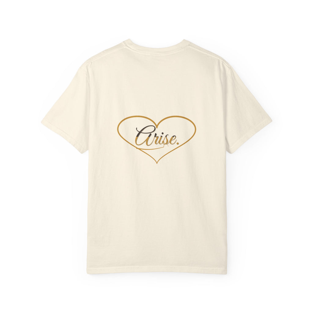 Arise. Combo Tee (Back Print + Chest Hit) | Talitha Thread Co.