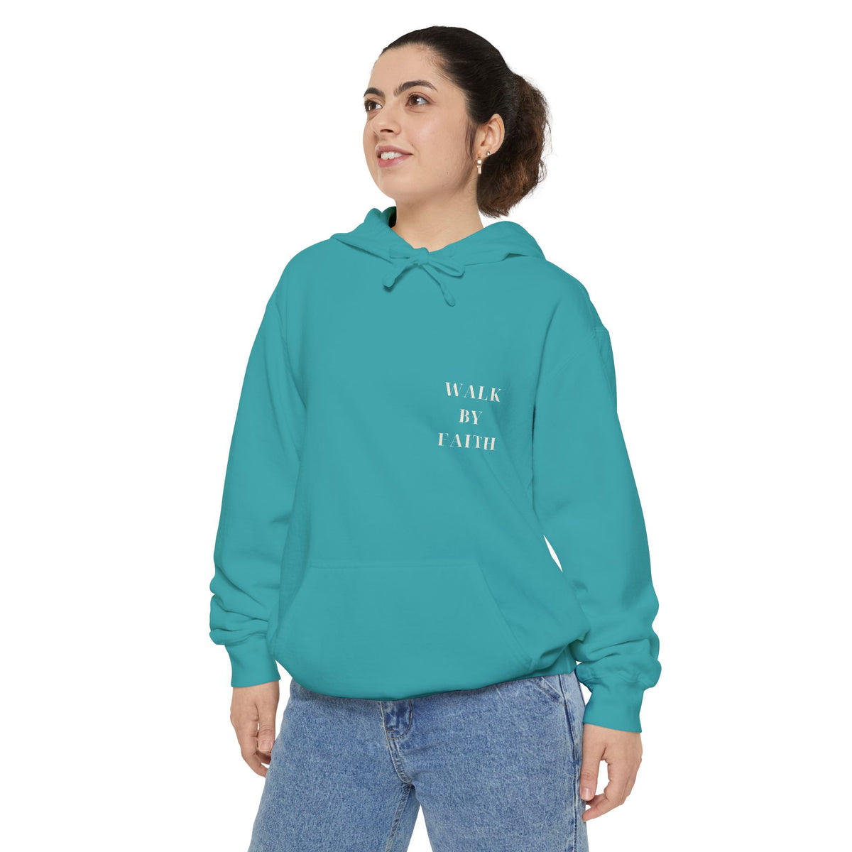 Walk By Faith Hoodie — faith apparel by Talitha Thread Co.
