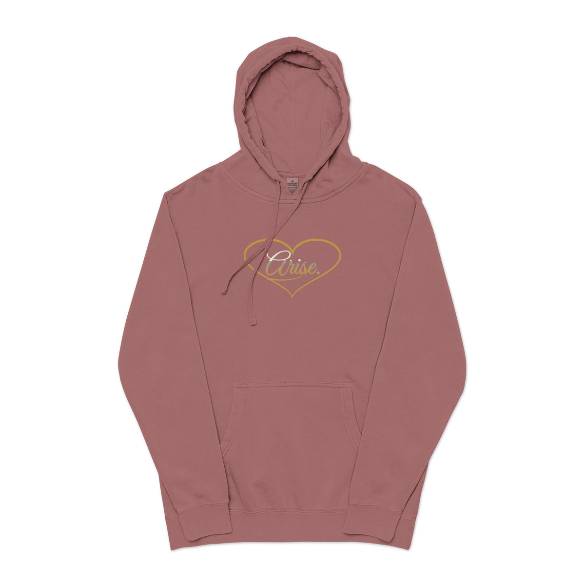 Arise. Pigment-Dyed Hoodie — Talitha Thread Co.