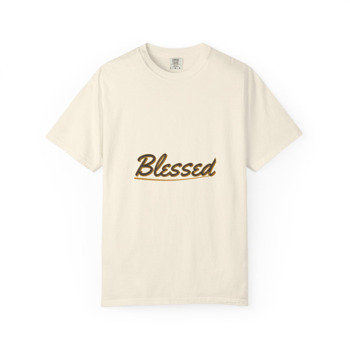 Blessed — Brush Sign Hand Tee — Talitha Thread Co.
