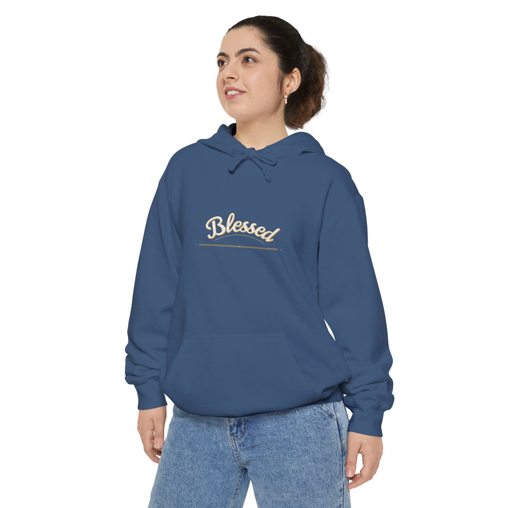 Blessed — Arched Hand Hoodie — faith apparel by Talitha Thread Co.