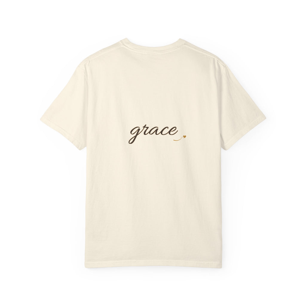 Grace Combo Tee (Back Print + Chest Hit) — Talitha Thread Co.