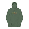 Blessed — Heart Script Pigment-Dyed Hoodie — Talitha Thread Co.