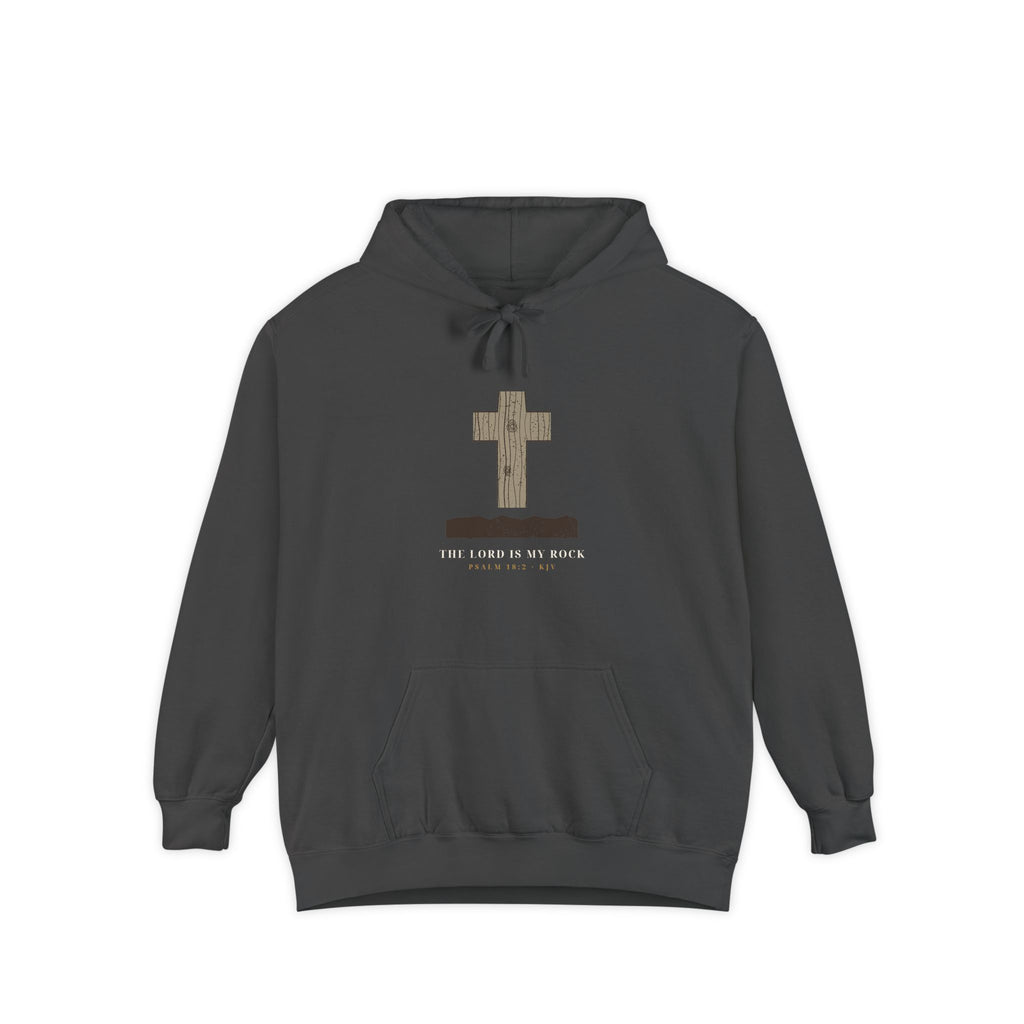 Rustic Cross Hoodie — faith apparel by Talitha Thread Co.