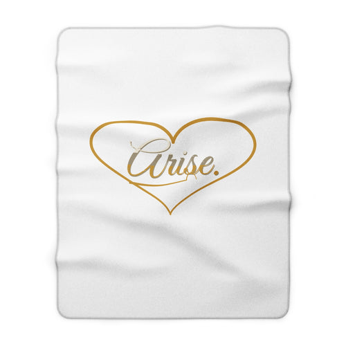 Arise. Sherpa Fleece Blanket