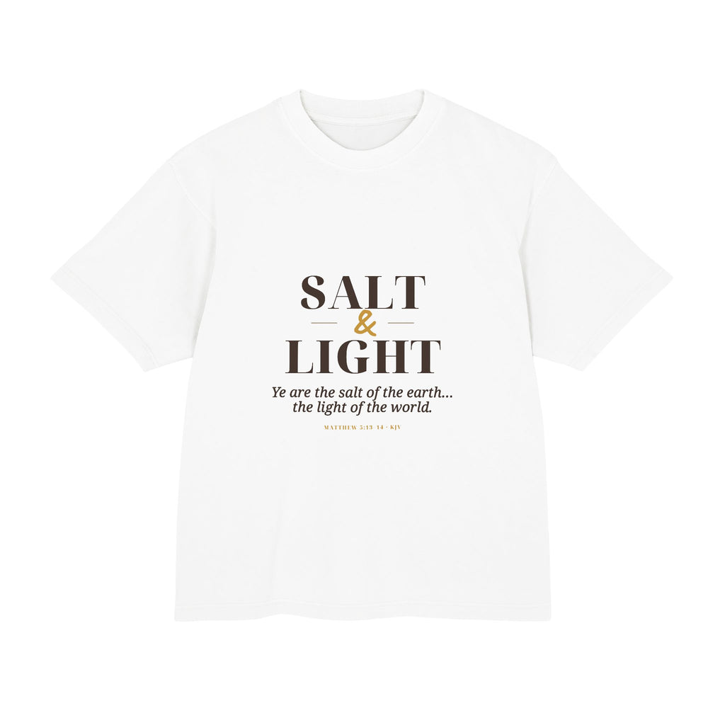 Salt & Light Heavyweight Tee — Talitha Thread Co.