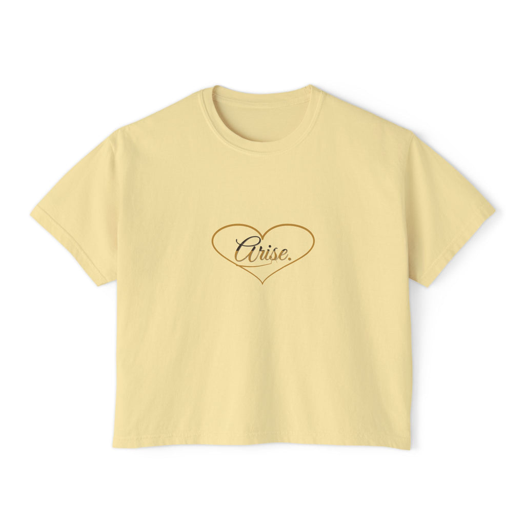 Arise. Women's Boxy Tee — Talitha Thread Co.
