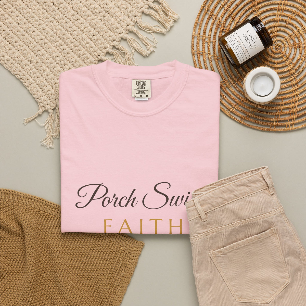 Southern Soul — Porch Swing Faith Tee — Talitha Thread Co.