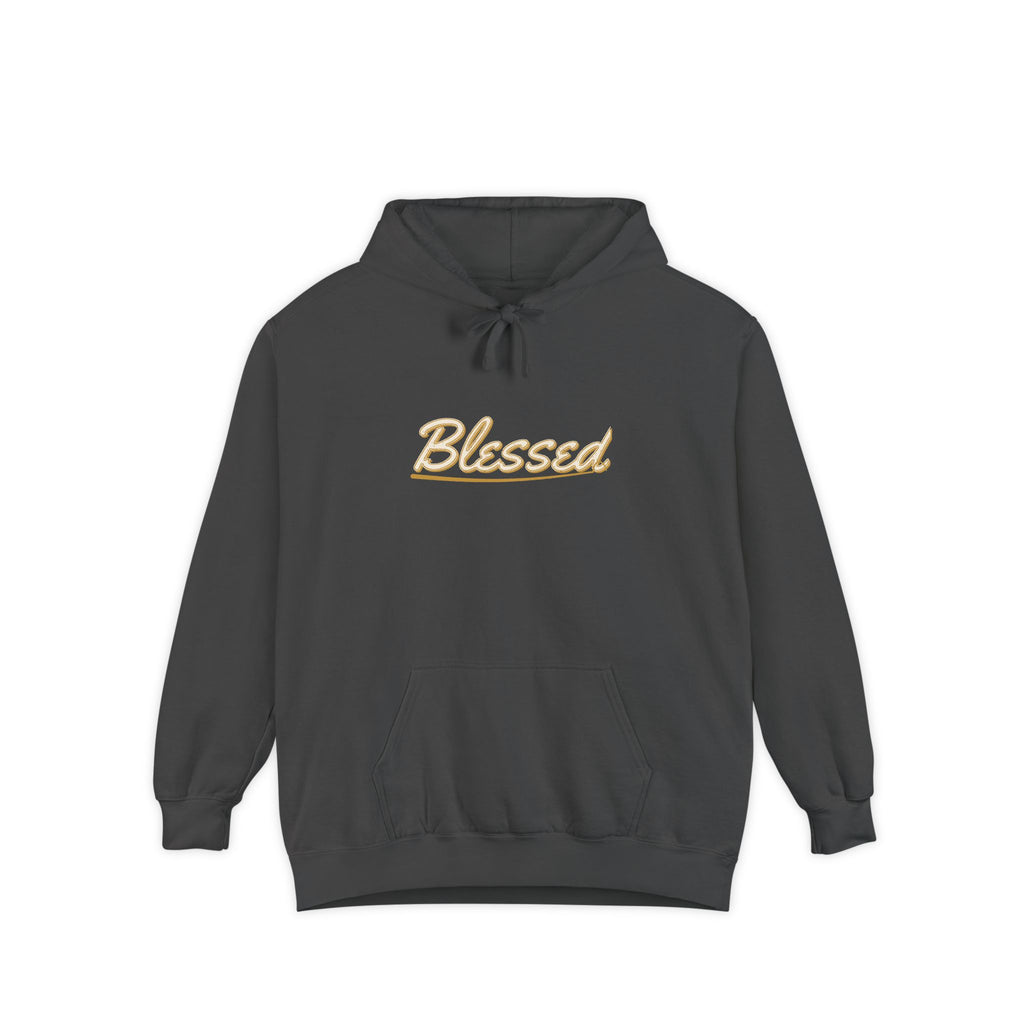 Blessed — Brush Sign Hand Hoodie — faith apparel by Talitha Thread Co.