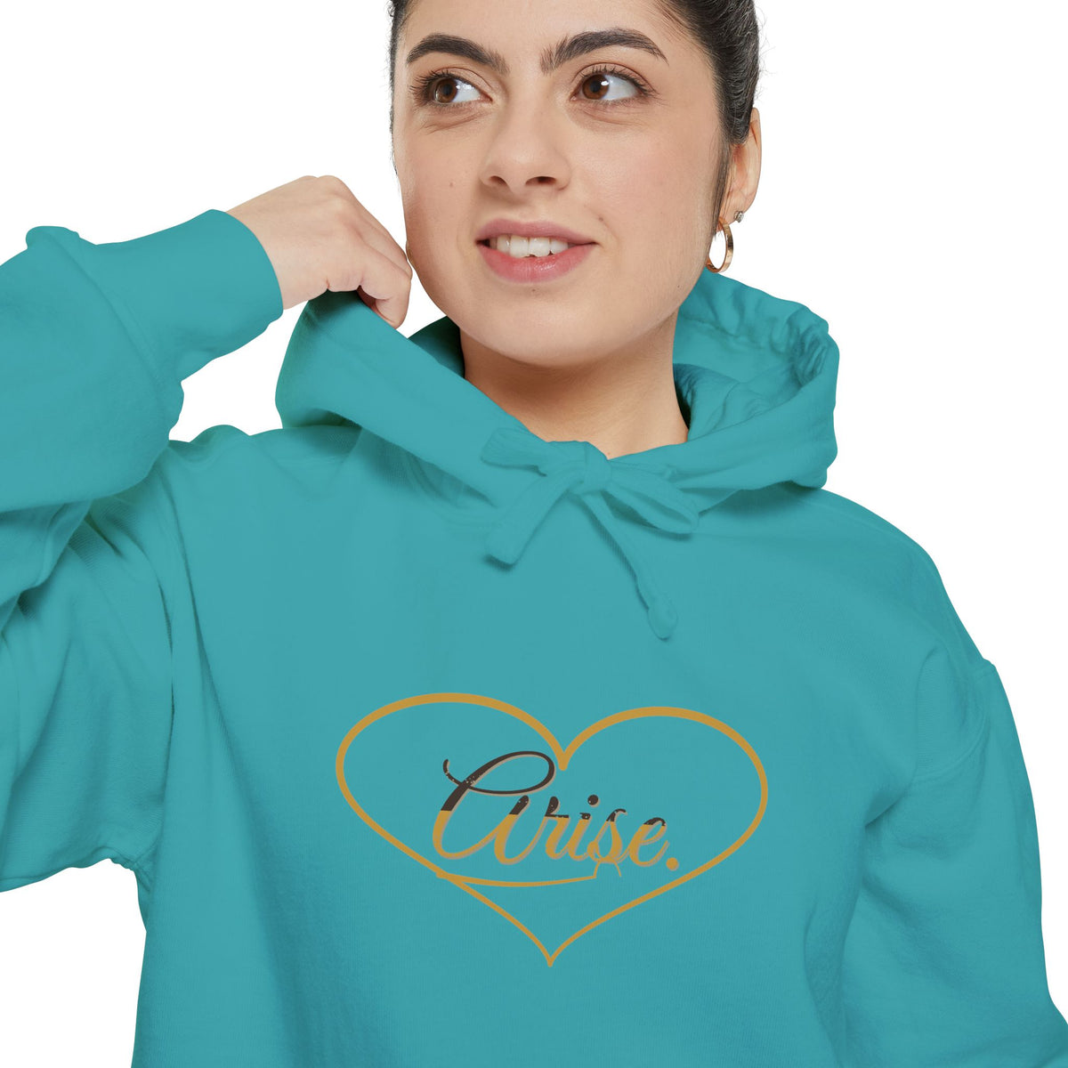 Arise. Hoodie — faith apparel by Talitha Thread Co.