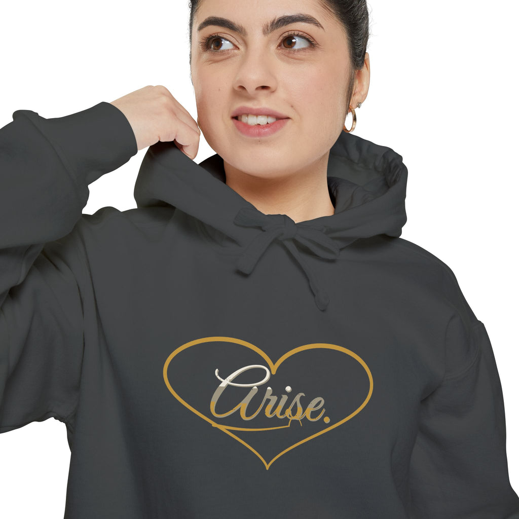 Arise. Hoodie — faith apparel by Talitha Thread Co.