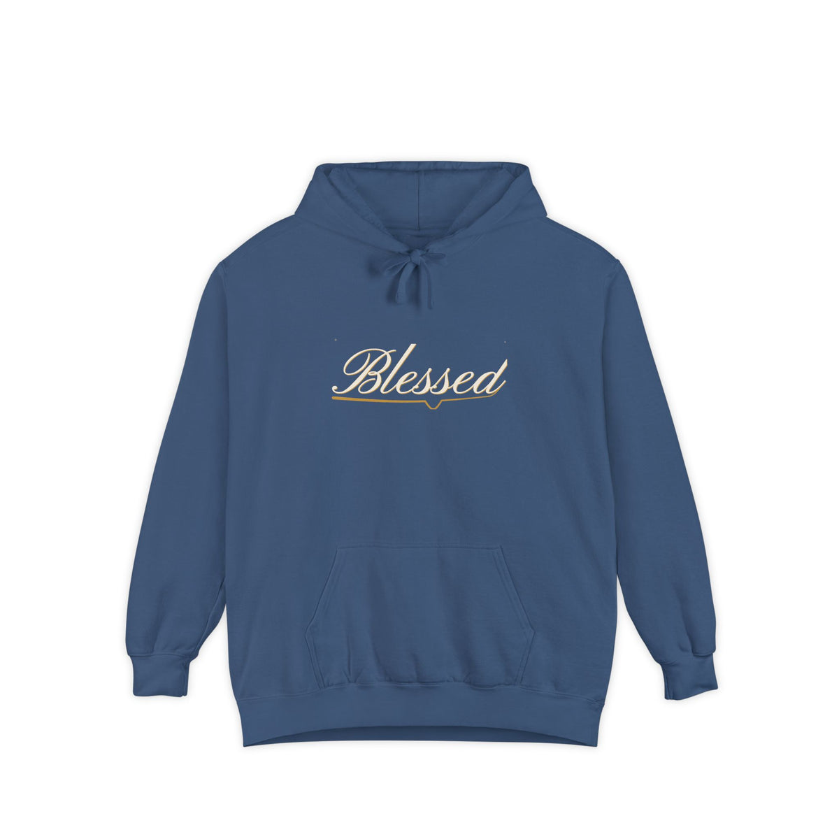 Blessed — Copperplate Hand Hoodie — faith apparel by Talitha Thread Co.