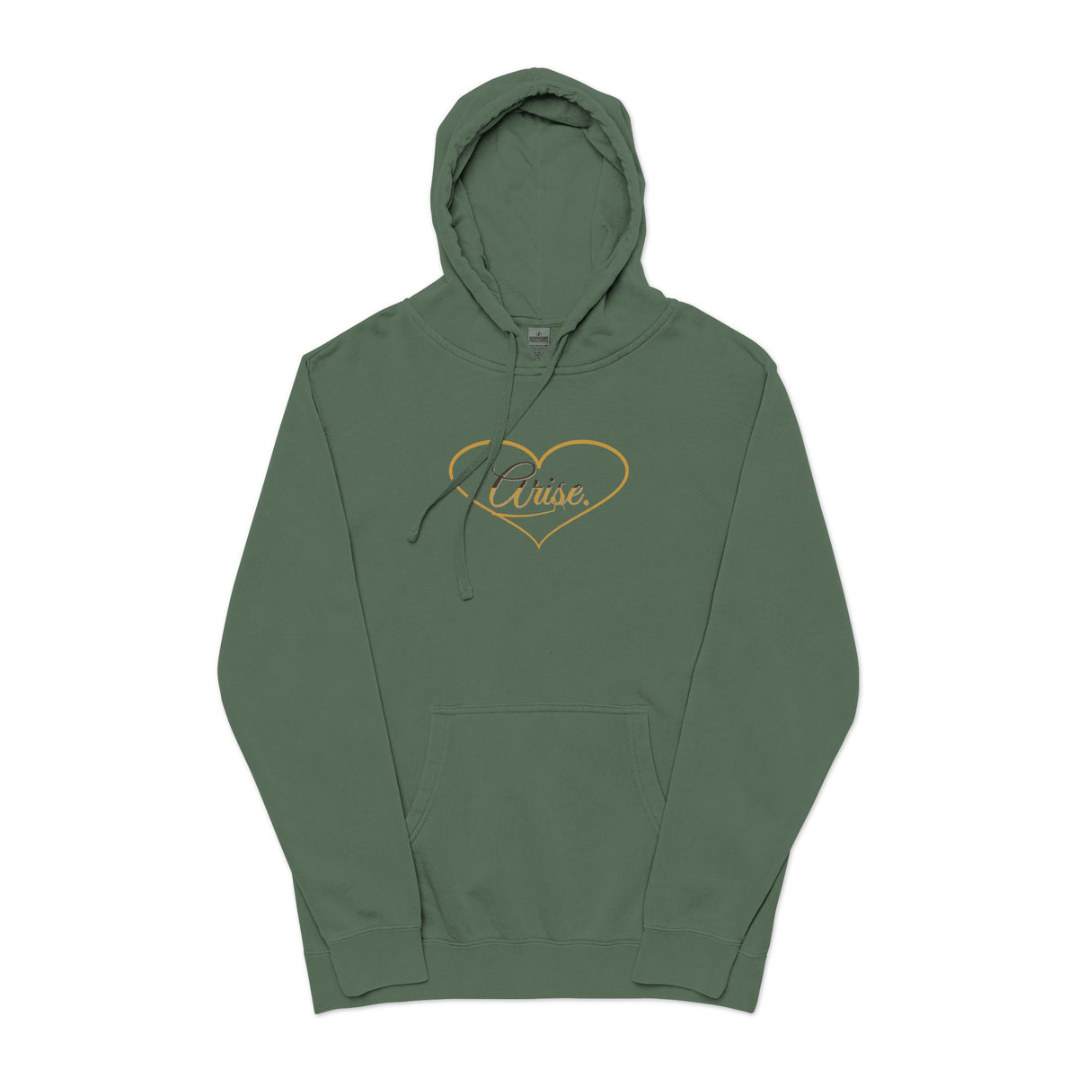 Arise. Pigment-Dyed Hoodie — Talitha Thread Co.