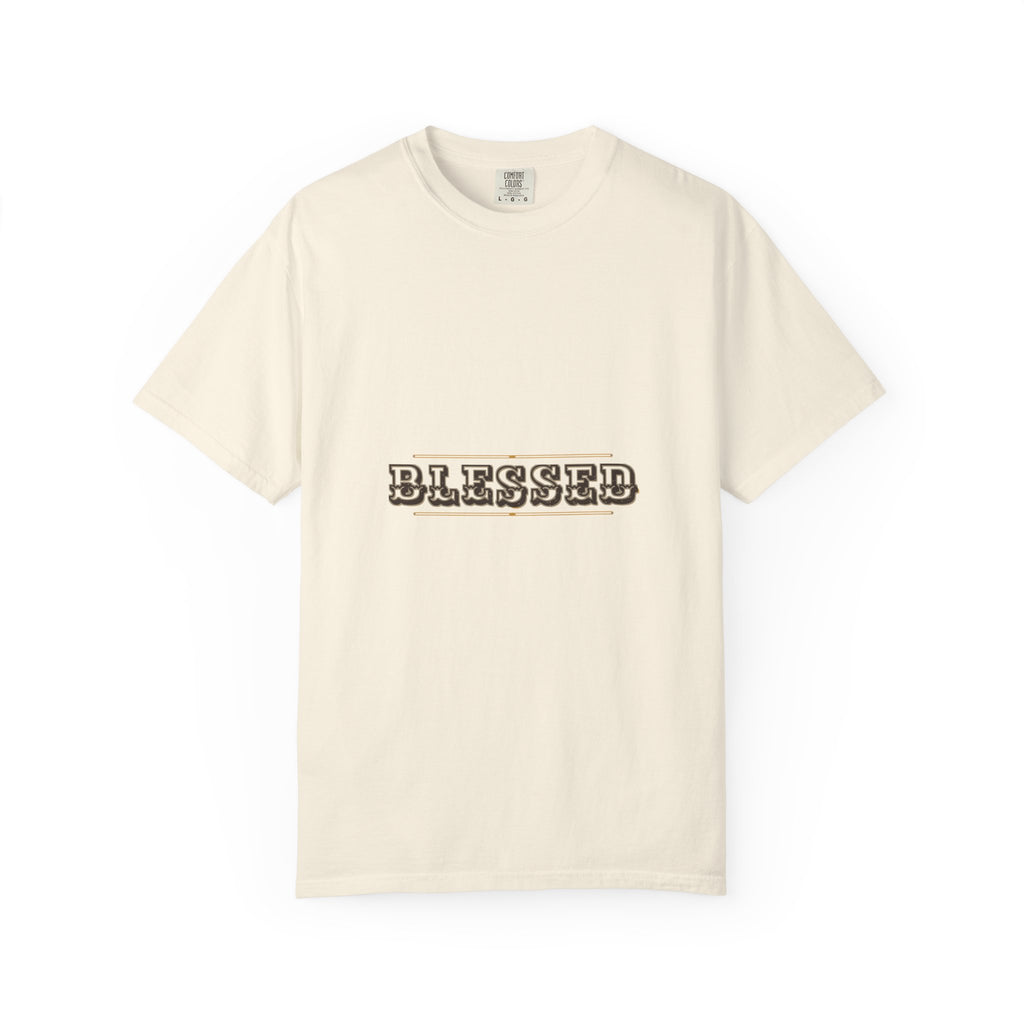 Blessed — Engraved Tuscan Caps Tee — Talitha Thread Co.