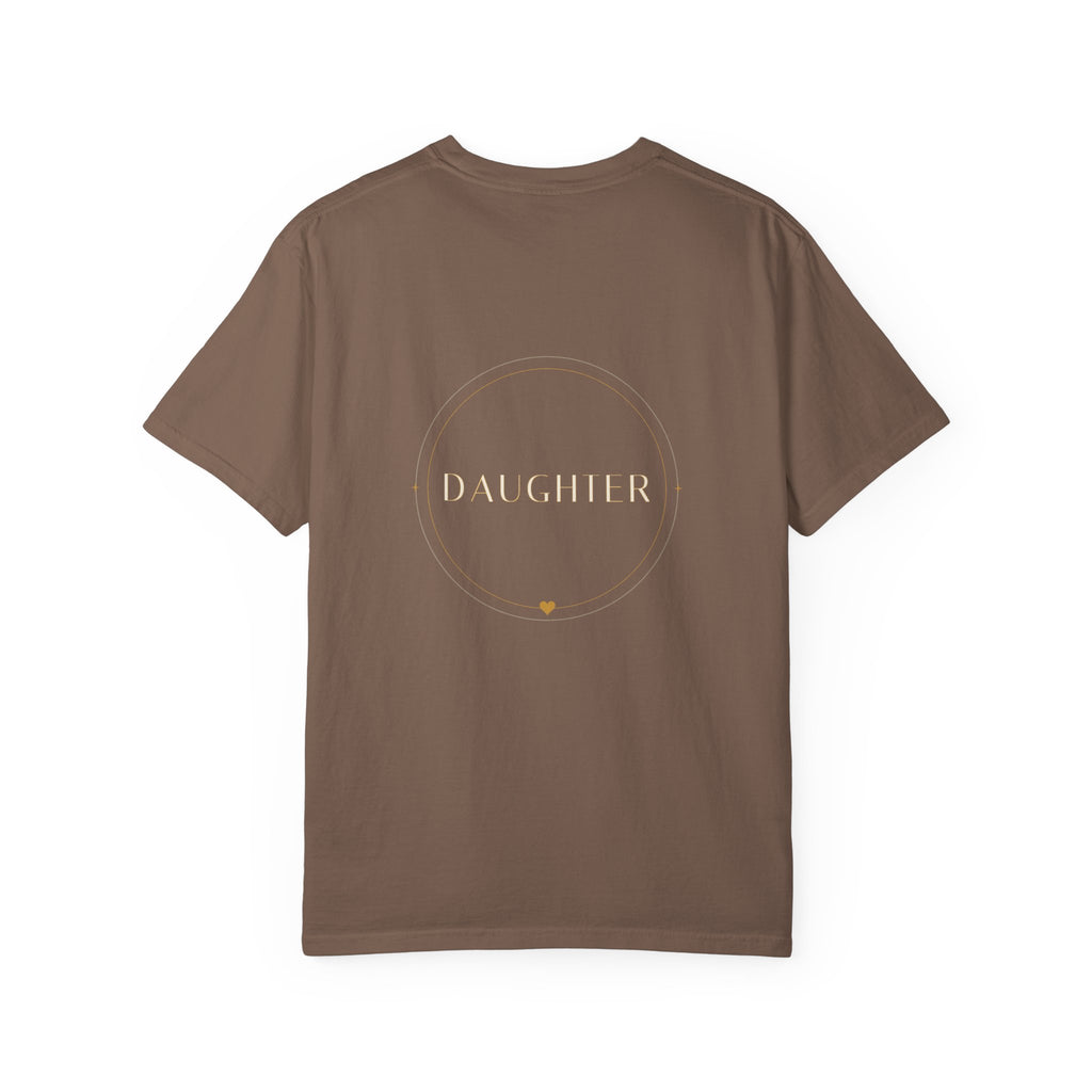 Daughter Combo Tee (Back Print + Chest Hit) — Talitha Thread Co.