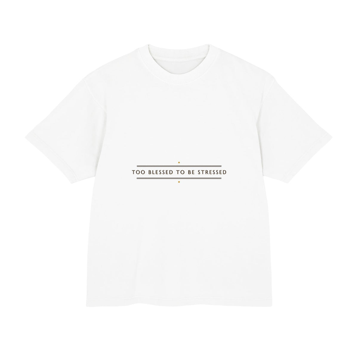 Small-Caps One-Liner Heavyweight Tee — Talitha Thread Co.