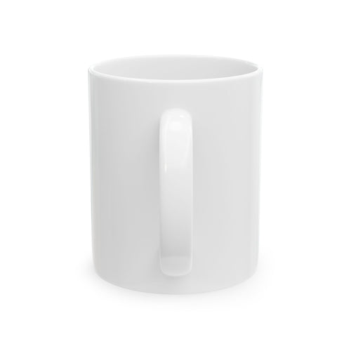 Blessed Heart Script Ceramic Mug
