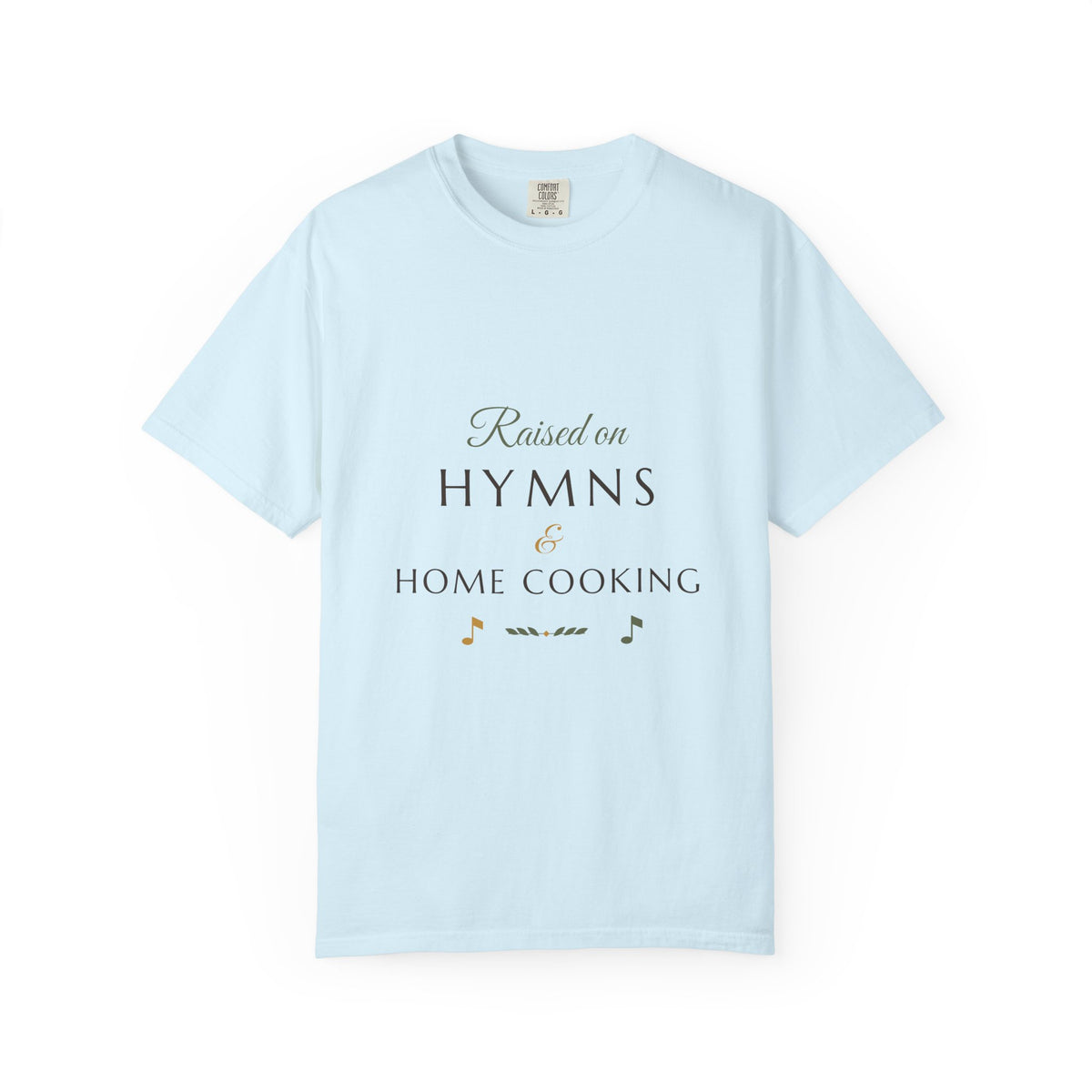 Southern Soul — Raised on Hymns & Home Cooking Tee — Talitha Thread Co.
