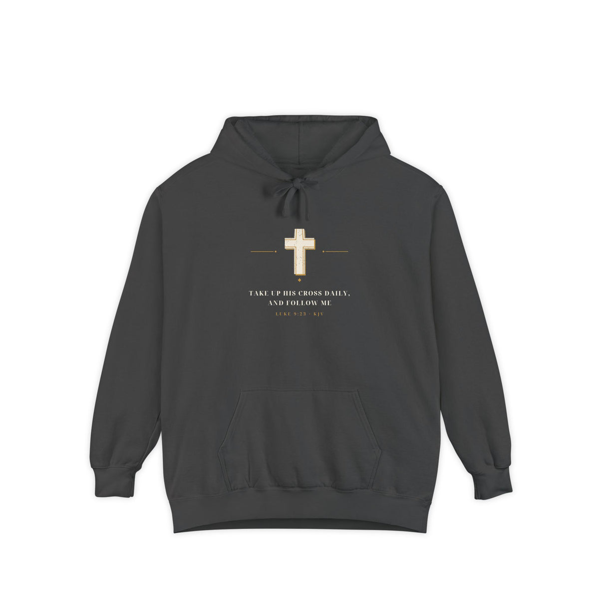 Cross & Verse Hoodie — faith apparel by Talitha Thread Co.